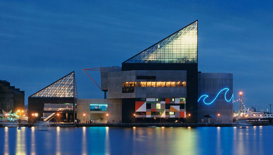 The National Aquarium Architecture and Exhibits