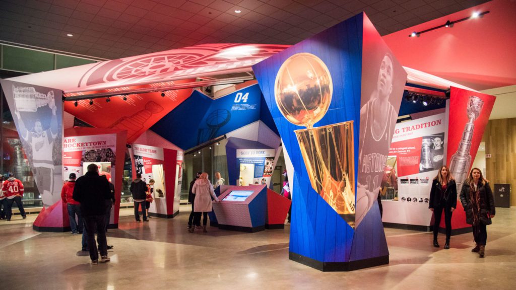 detroit sports teams exhibits