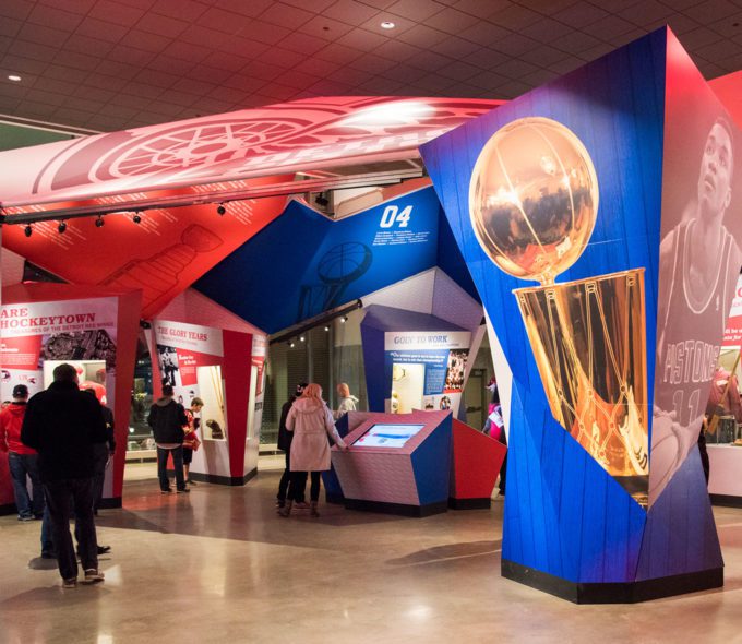 detroit sports teams exhibits