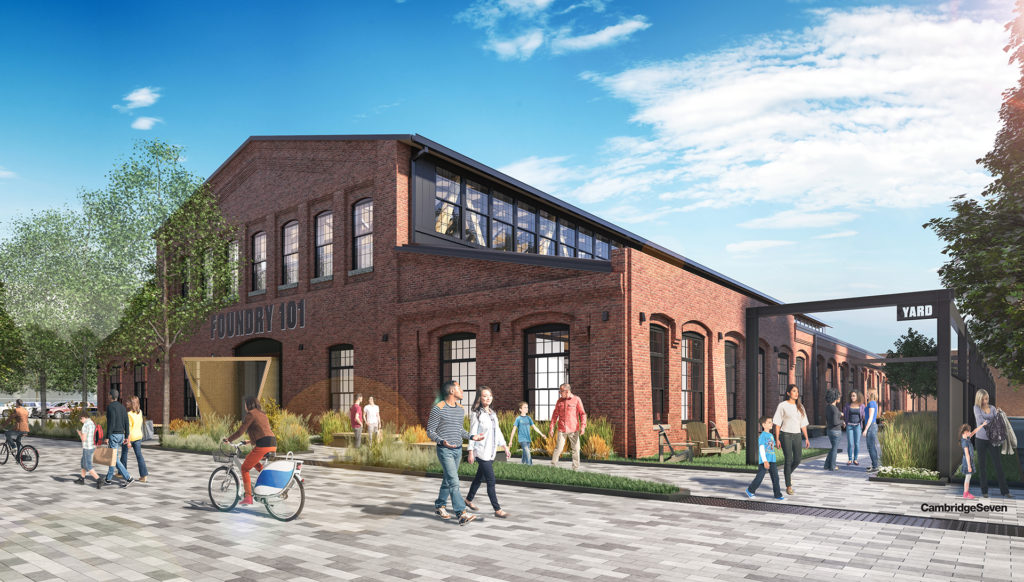 The Foundry Adaptive Reuse, Community Hub CambridgeSeven