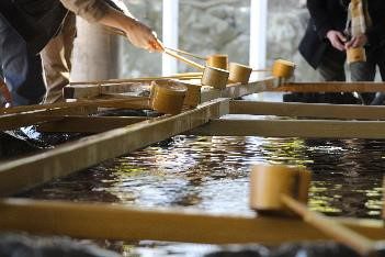 Shinto Shrine Handwashing