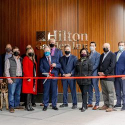 Ribbon Cutting of Hilton Garden Inn Brookline - CambridgeSeven