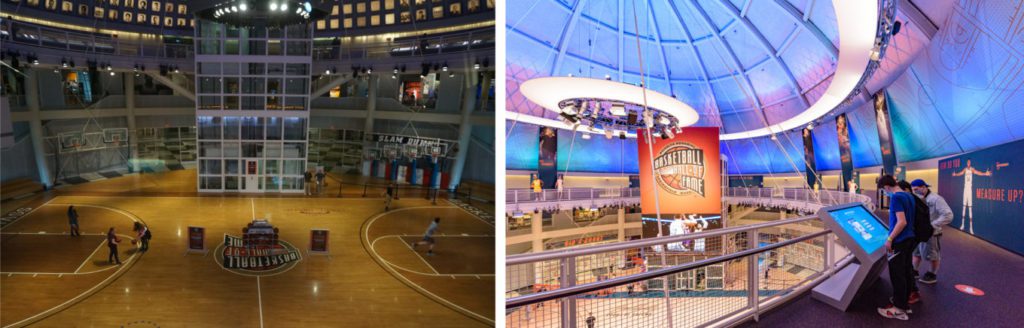 Basketball Hall of Fame Before and After - CambridgeSeven