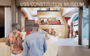 CambridgeSeven USS Constitution Museum interior rendering